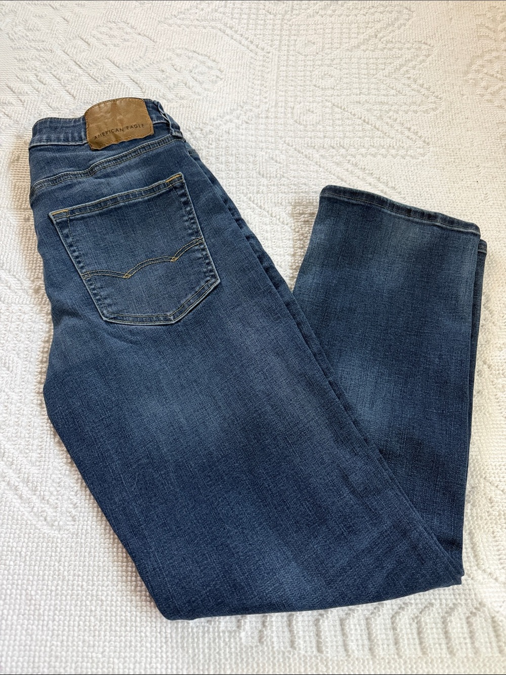 American Eagle Outfitters Men’s Indigo Blue Slim Straight Jeans 28x30